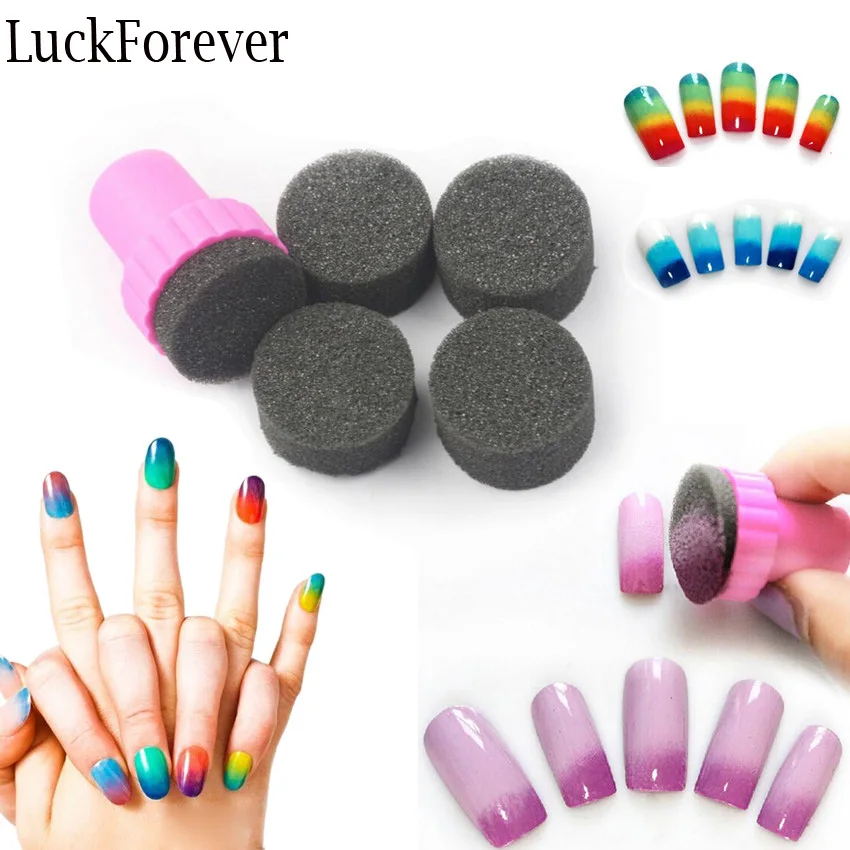 LuckForever инструменты для нейл арта оборудование живописи лак ногтей тиснение мини