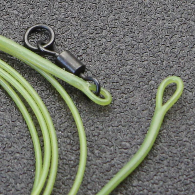 Вертлюжное кольцо SafeZone Leader 30IB для ловли карпа рыболовная снасть Flurocarbon Leadcore с