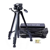 yunteng vct 668 professional flexible tripod to monopod for slr digital camera support with ball head carrying bag