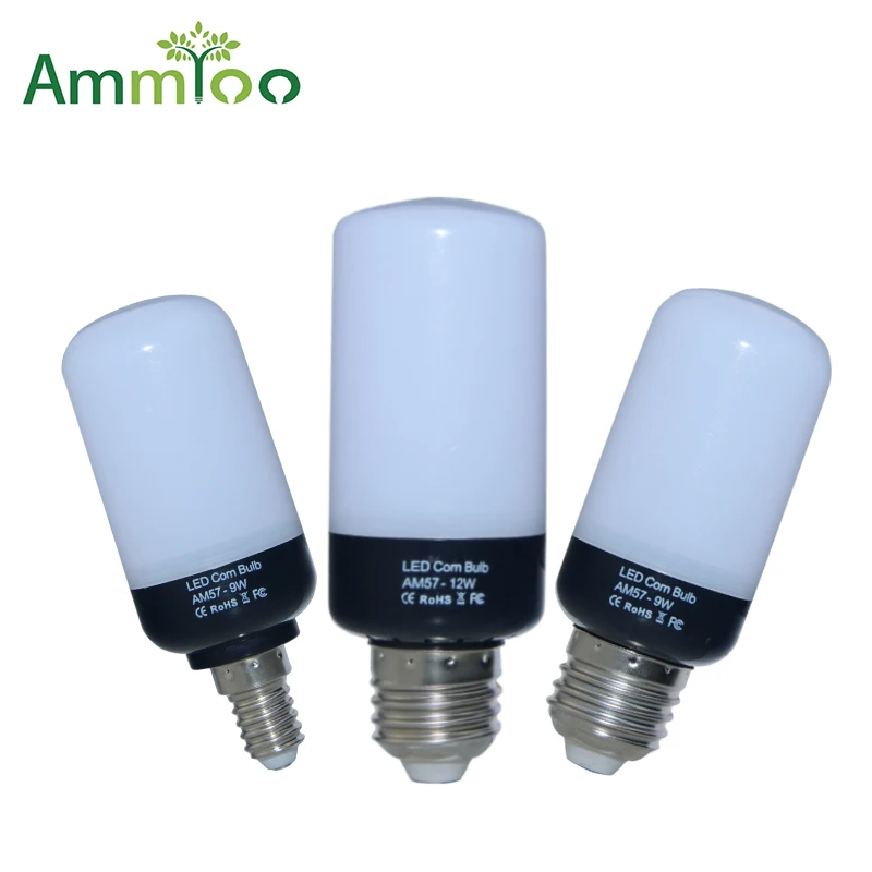Светодиодная лампа 5736 SMD более яркая 5730 кукурузная настоящая полная Wat 3 Вт 5 7 9 12 E27 E14 B22 AC220V для внутреннего