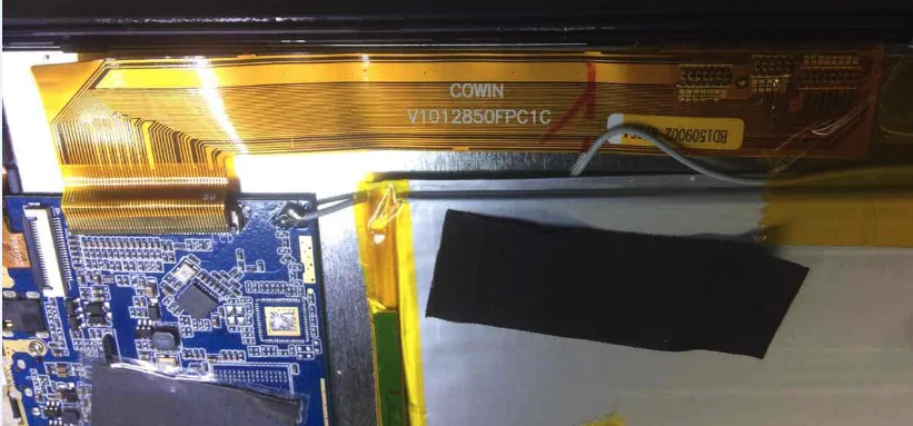 FPC10155L Высокое качество 10,1 дюймов 50PIN разрешение 1024x600 HD TFT ЖК-экран V1012850FPC1C планшетный ПК внутренний экран