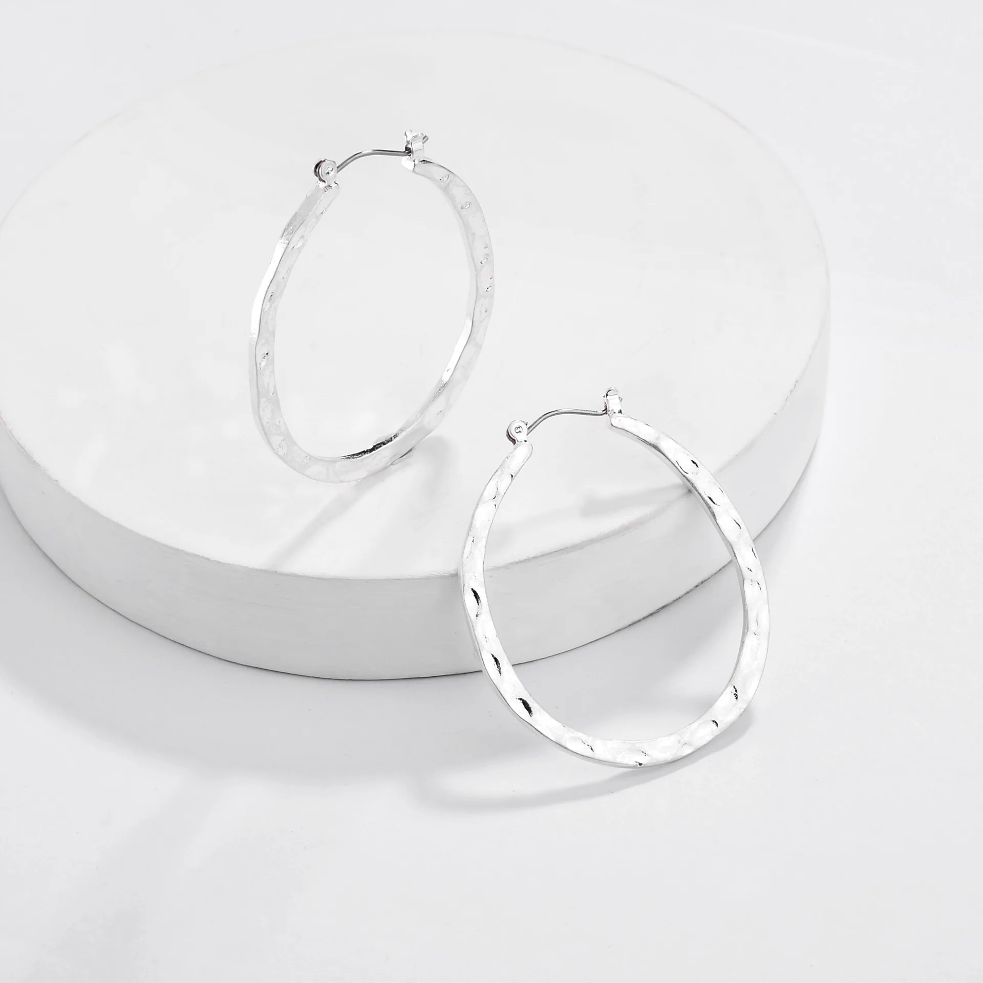 U SILVER JOOLIM антикварная Золотая и серебряная серьга-кольцо, легкие шикарные дизайнерские серьги для женщин, серьги - Окраска металла: U SILVER