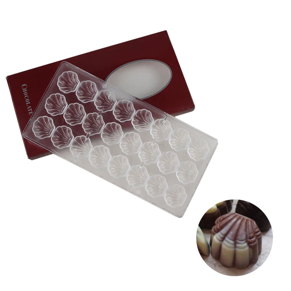 24 in 1 DIY Chocolate Mold Ice Cream Maker Spherical 3D Clear Plastic Candy Molds Original Cube Cake | Дом и сад