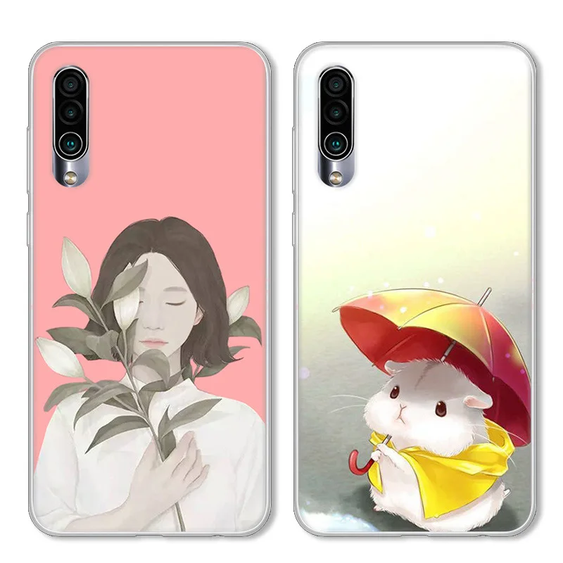 Чехол для Meizu 16XS силиконовый чехол телефона с рисунком розы животных цветов 16 XS