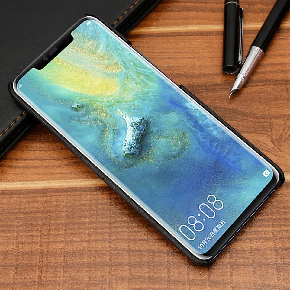 Роскошный чехол с держателем для карт Huawei Mate 30 Pro Mate20 proEtui кожаный бумажник