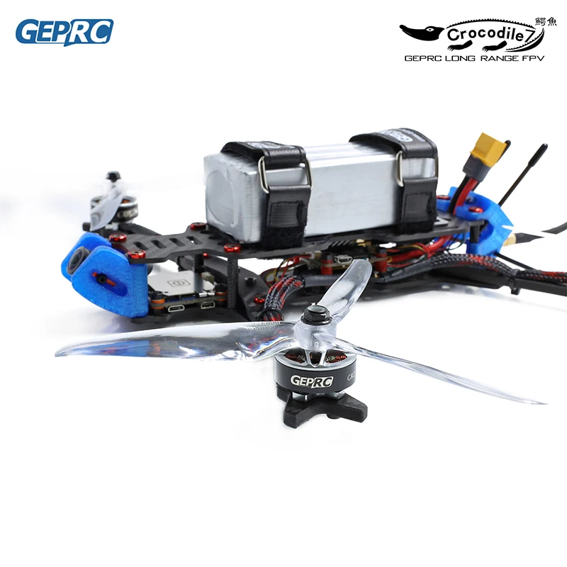 GEPRC Крокодил 7 LC7 дальнего действия FPV SPAN Pro Контроллер полета blheli _ s 50A ESC 2306 1600kv