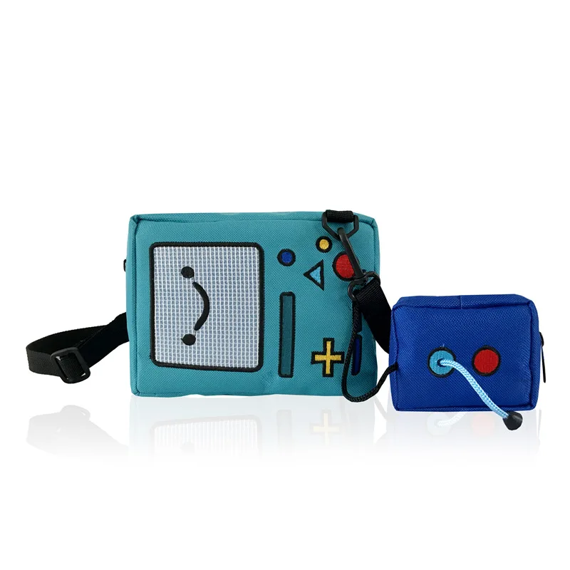Кошелек для монет в стиле аниме Adventure Time BMO модная забавная сумка девушек игровой