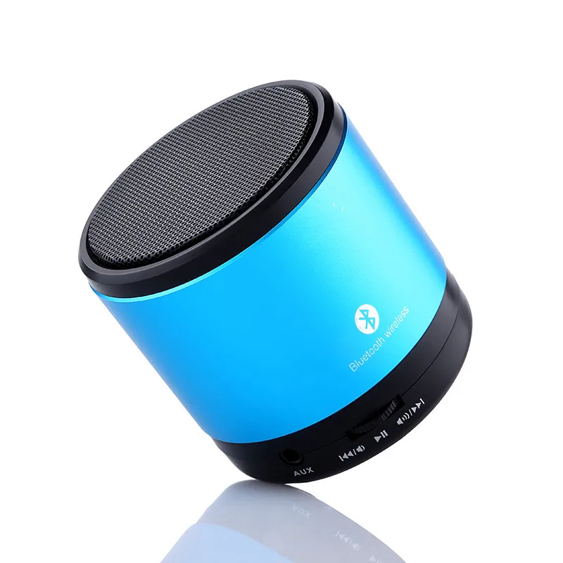 Мини портативный динамик беспроводная bluetooth-колонка s FM с мощными басами аудио