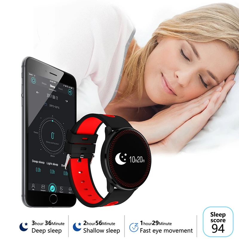 Умный браслет с функцией измерения пульса и давления|bluetooth wristband|heart rate blood pressuresmart