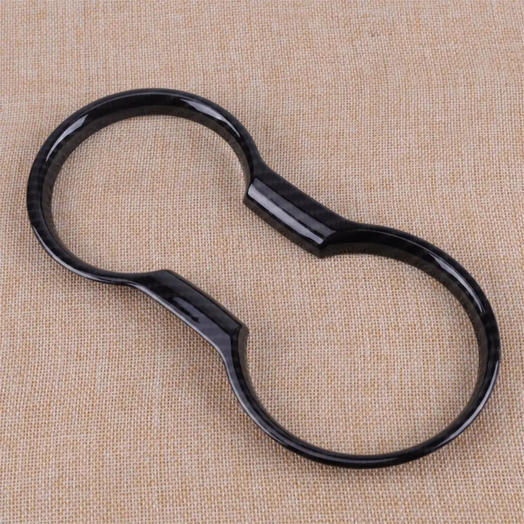 Углеродное волокно ABS задний держатель стакана воды кронштейн Панель рамка