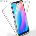 Прозрачный чехол с полным покрытием 360 градусов для RedMi 6 Pro 5 Plus 5A NOTE 7 S2 глобальная версия F1, чехол для XiaoMi Mi 8 SE 9 A1 A2 Lite, чехол