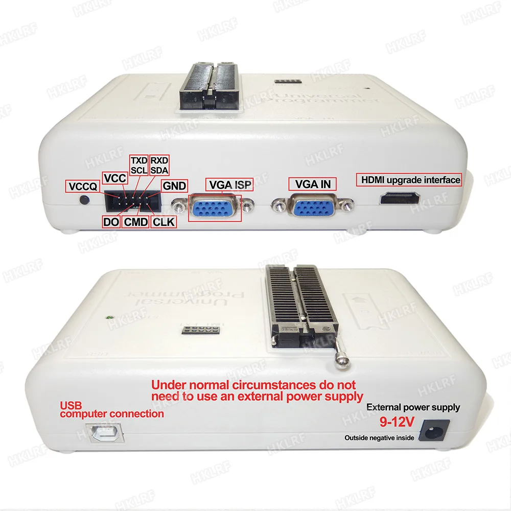 Универсальный RT809H памяти на носителе EMMC-программирование NAND Flash+ 44 адаптеры Tsop48 tsop56 адаптер IC зажим испытания лучше, чем RT809F