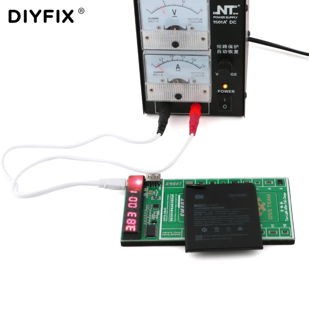 DIYFIX телефон аккумуляторная батарея пластина зарядка USB Кабельный фиксатор для samsung Xiaomi Huawei; Lenovo OPPO VIVO MEIZU Letv zte Проверка цепи