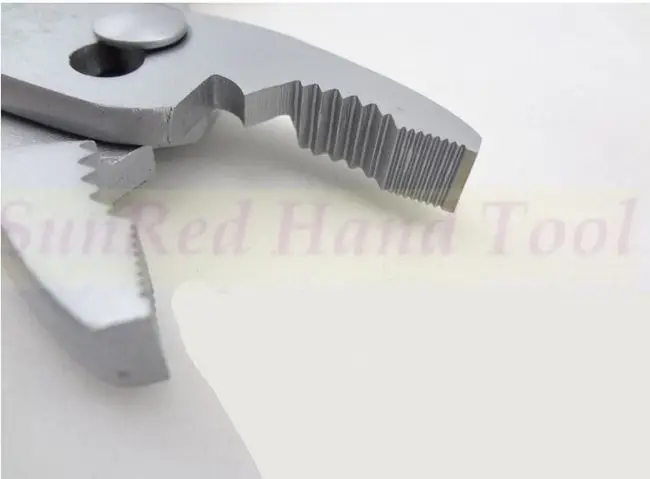 Скользящие плоскогубцы из хромованадиевой стали размером 8 дюймов желтого и