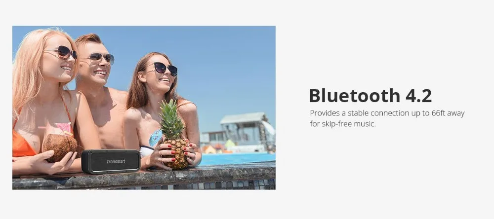 Tronsmart элемент силы Bluetooth динамик$7 купон средний 5 дней водонепроницаемый беспроводной динамик большой аккумулятор