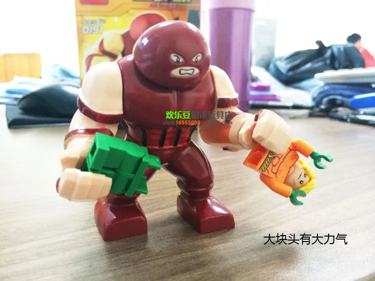 Decool 7 см Super Heroes Мстители Большой громила цифры minifig Халк DIY модель строительные