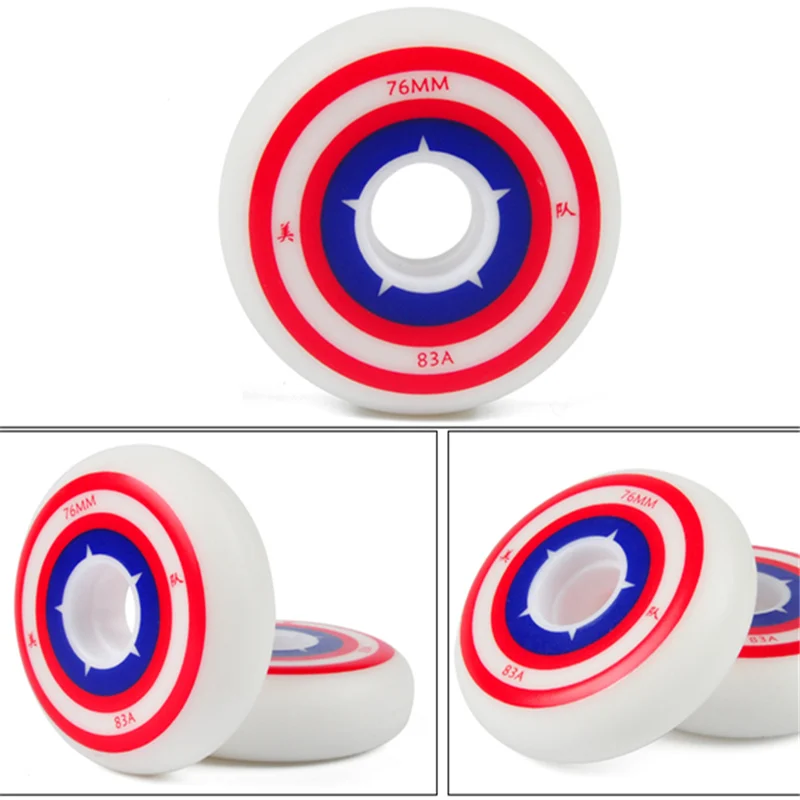 Роликовые коньки Slalom H + G 83A из ПУ FSK 80 мм | Спорт и развлечения