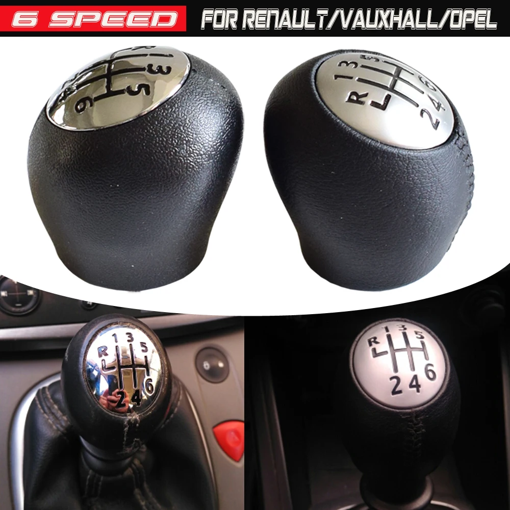 Автомобильный Стайлинг для Renault Laguna Megane Scenic для Vauxhall Opel VIVARO для Nissan INTERSTAR 6 скоростей Рычаг переключения передач гандбол