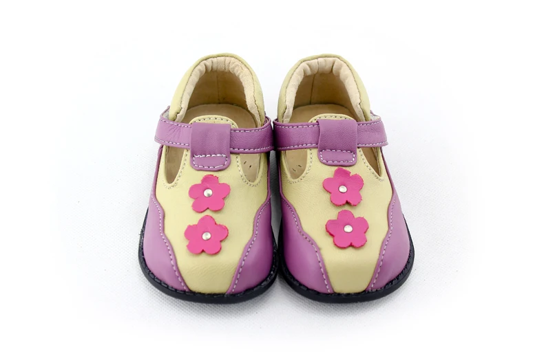 TipsieToes/брендовые кожаные кроссовки высокого качества с цветочным рисунком для