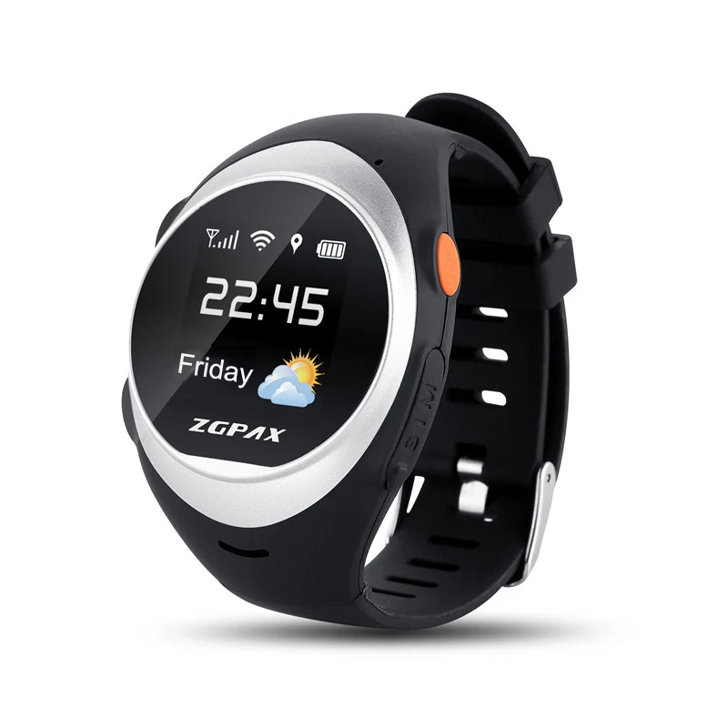 Мини Смарт-Часы с GPS S888 Старые люди умные наручные часы 1.2 &quotSOS LBS WI-FI Bluetooth