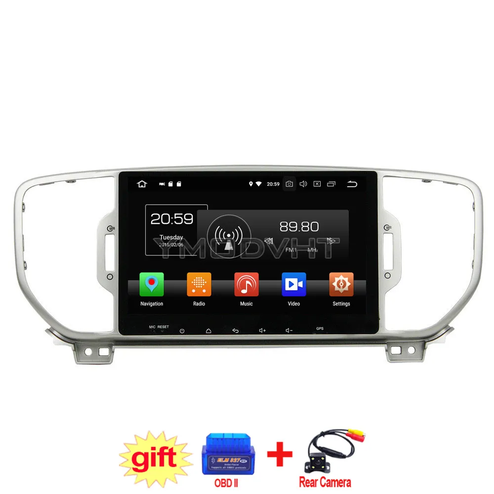 YMODVHT 9 дюймов 1024*600 Android 8 0 Восьмиядерный PX5 4 Гб ОЗУ 32 ПЗУ автомобильный DVD плеер