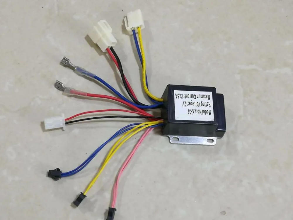 150W DC 12V щетка управления двигателем ler коробка контроля скорости для детей E Bike