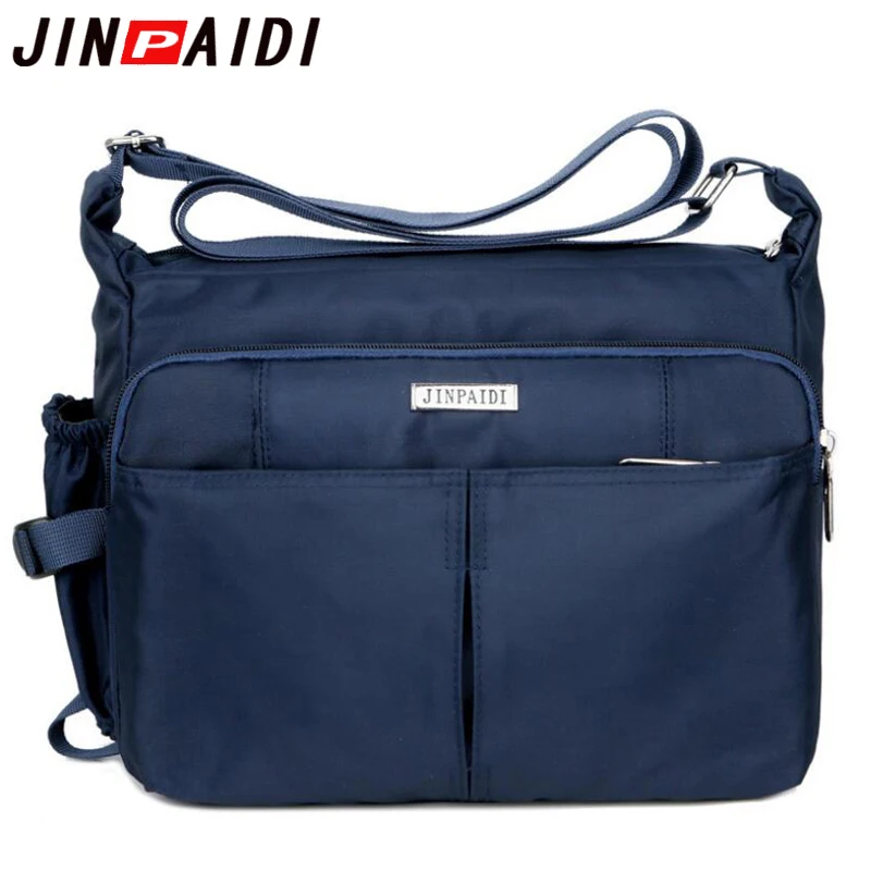 JINPAIDI 2019 модная мужская нейлоновая сумка мессенджер водонепроницаемый стиль
