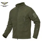 Новинка 2018, зимняя теплая Военная теплая флисовая куртка, Мужская армейская тактическая куртка с несколькими карманами, осенняя верхняя одежда, повседневные пальто с капюшоном