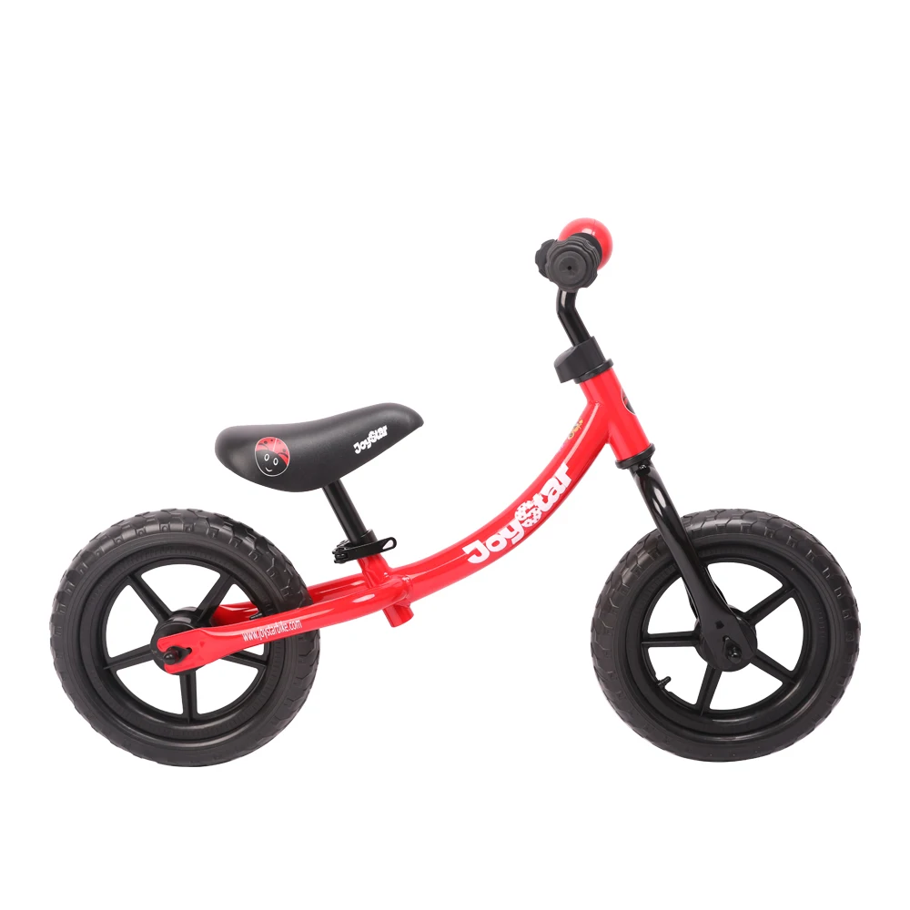 Red Joystar детский беговел,, 10/12 дюймов, дети учатся ходить, катаются на игрушках с подставкой для ног, для детей от 6 месяцев до 2 лет - Цвет: Red