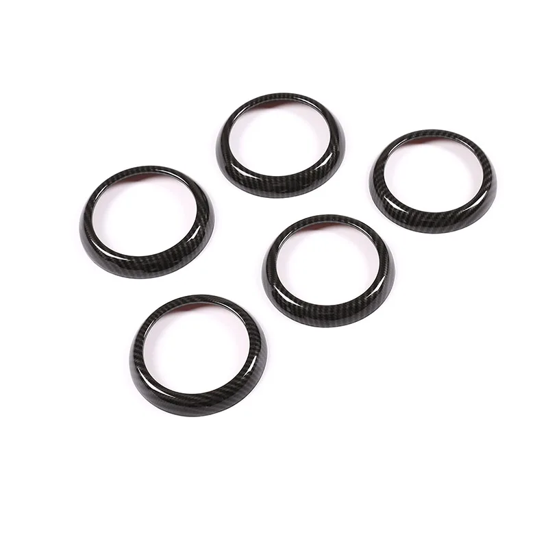 Автомобильное Вентиляционное кольцо ABS из углеродного волокна для