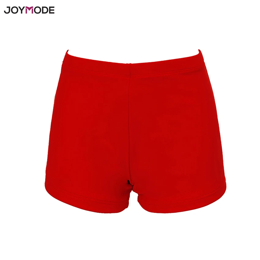 JOYMODE Для женщин Плавание шорты для мальчиков со средней талией одежда однотонные