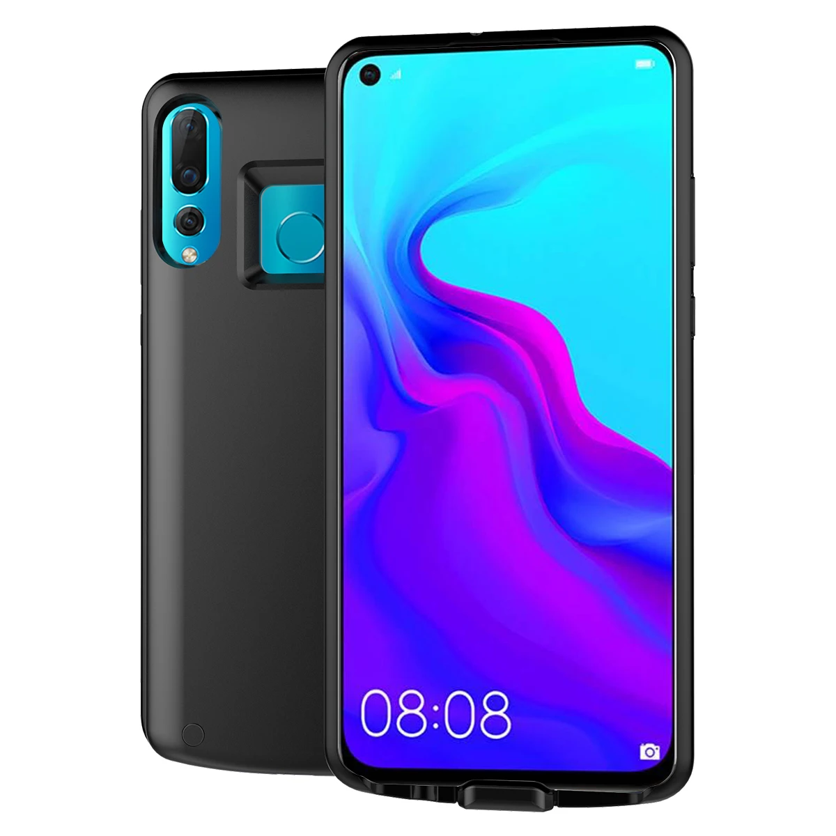 Чехол для Huawei Nova 4e P30 Lite 6500 мАч чехол зарядного устройства Расширенный запасной