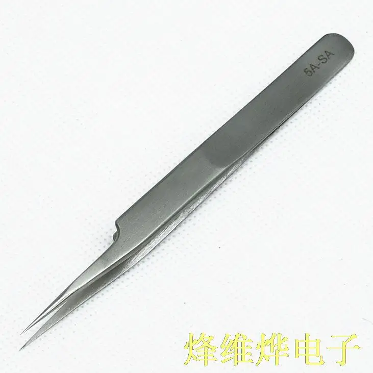 

Matt fine tweezers do not absorb magnetic anti-magnetic acid