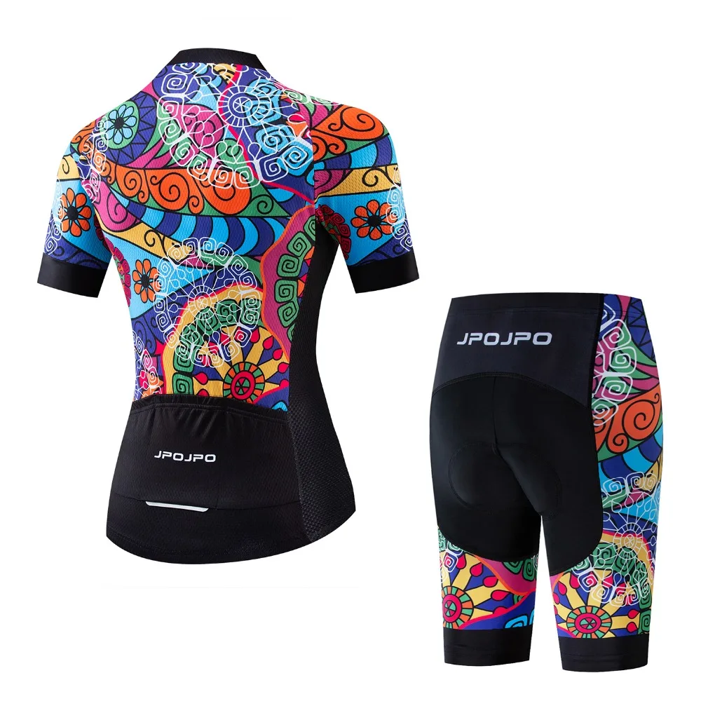 MTB велосипед Джерси нагрудник шорты набор Ropa Ciclismo maillot Женский Джерси для велоспорта велосипедный Топ рубашка Нижняя Женская одежда синий