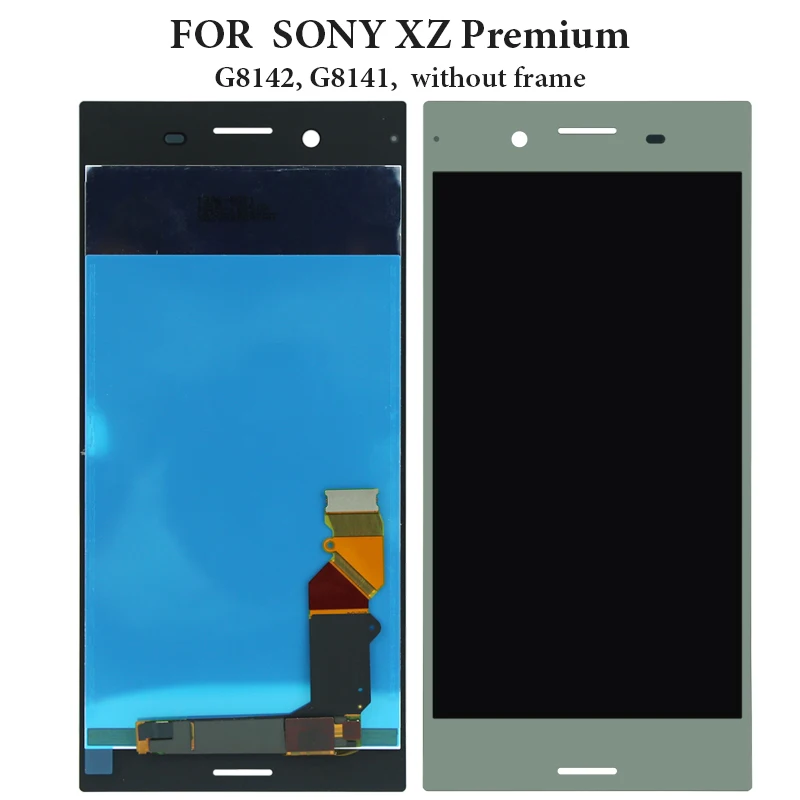 ЖК дисплей для Sony Xperia XZ Premium с сенсорным экраном и рамкой в сборе Замена LCD G8142