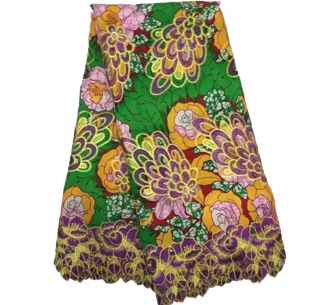 Африканское кружево в фольклорном стиле ткань шириной 125 см для одежды и моды