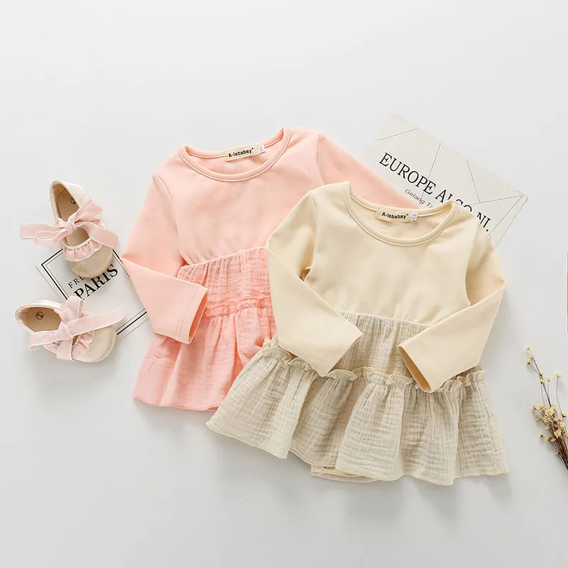 Комплект из 2 предметов комбинезон и повязка на голову новинка весенне осенние