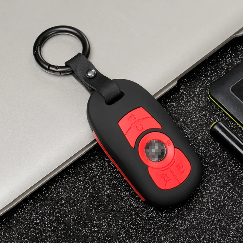 Популярный чехол для автомобильного ключа из АБС пластика и силикагеля