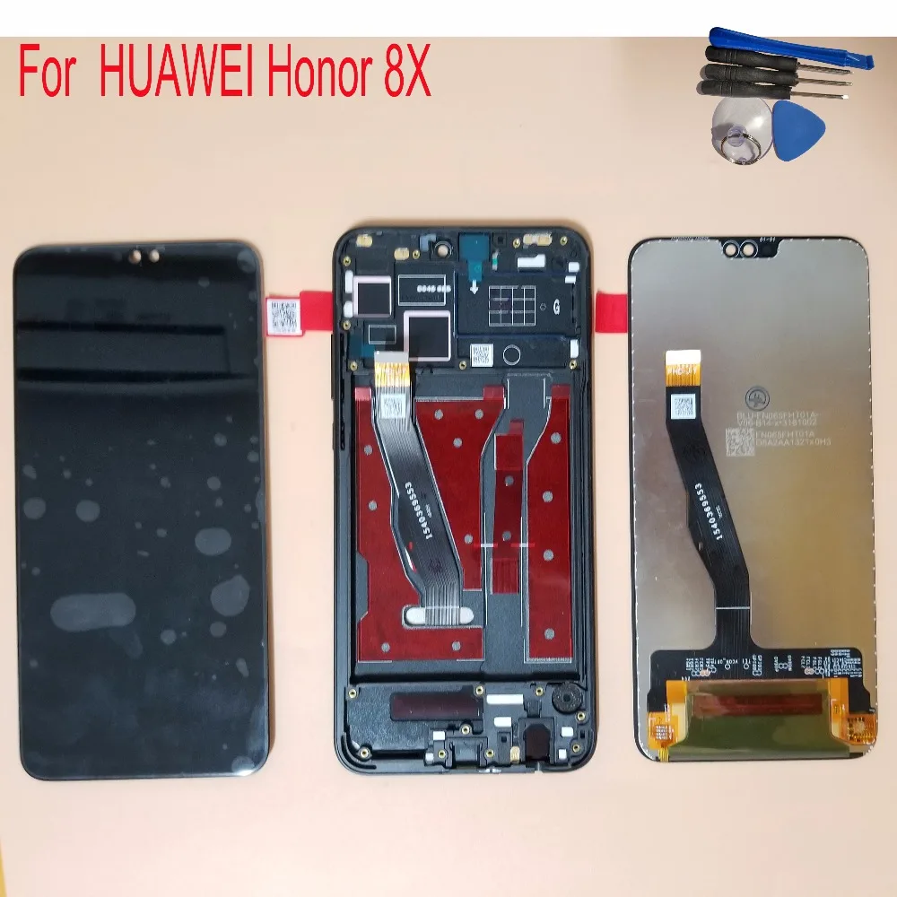 6 5 &quotдля Huawei Honor 8X JSN L21 L42 L22 ЖК дисплей сенсорный экран дигитайзер для сборки