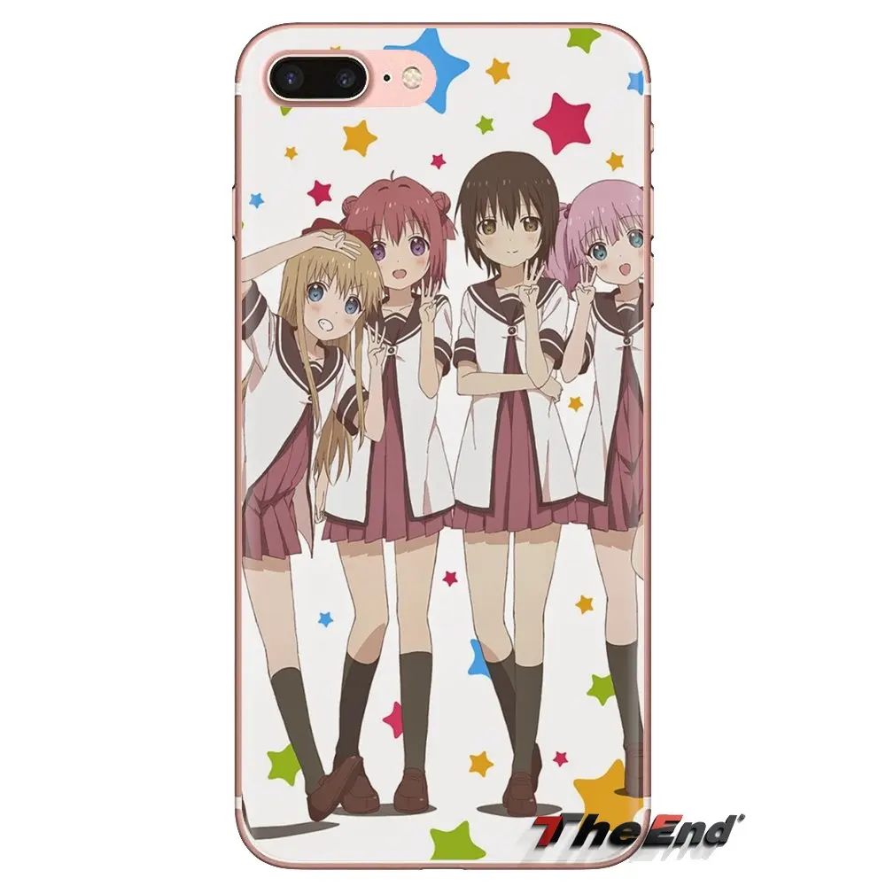 Yuru Yuri Nachuyachumi прозрачные мягкие чехлы для iPod Touch Apple iPhone 4 4S 5 5S SE 5C 6 6S 7 8 X XR XS Plus MAX |