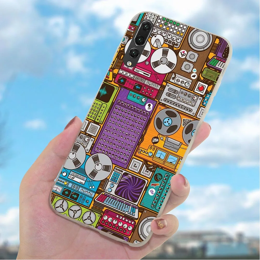 Мягкий ТПУ чехол для телефона с изображением льва тигра Huawei Mate 10 Pro 20 P8 P20 P30 P10 P9 Lite