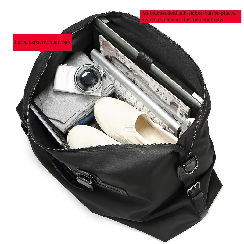 Длинная диагональная Дорожная сумка унисекс из ПВХ спортивный рюкзак для багажа