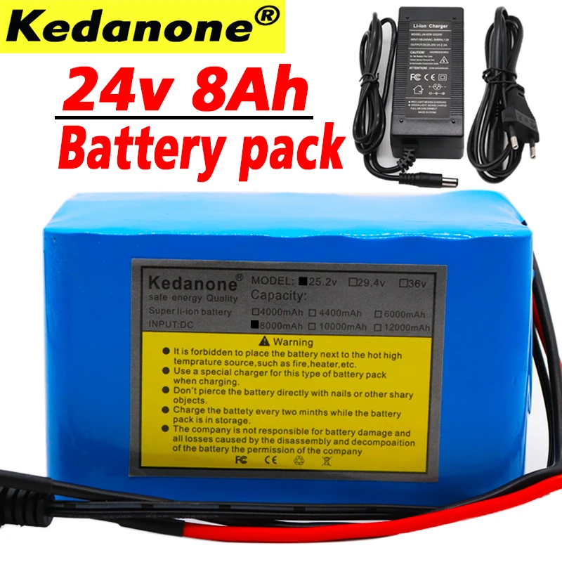 100% 6S4P 24 v 8Ah литиевых esooter батареи 25 V литий ионный аккумулятор для коляски пакет DC