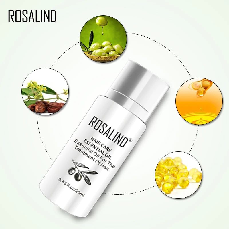 Сыворотка для лечения волос ROSALIND 20 мл маска кератин питает кожу головы