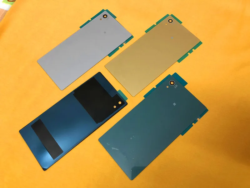 Задняя стеклянная крышка корпуса для sony Xperia Z5 E6603 E6633 E6653 E6683 Крышка батарейного отсека чехол+ логотип+ клей
