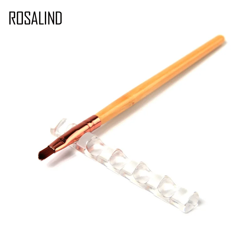 Фото ROSALIND 5 сетка держатель акриловый кристалл УФ гель для кисти украшения ногтей
