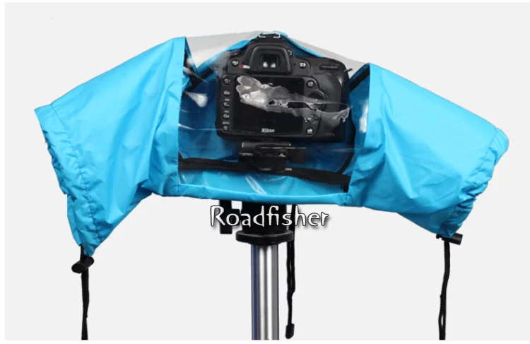 Roadfisher Водонепроницаемый непромокаемый пылезащитный чехол для DSLR камеры дождевик для Canon 7D Nikon D750 sony 70-200 объектив