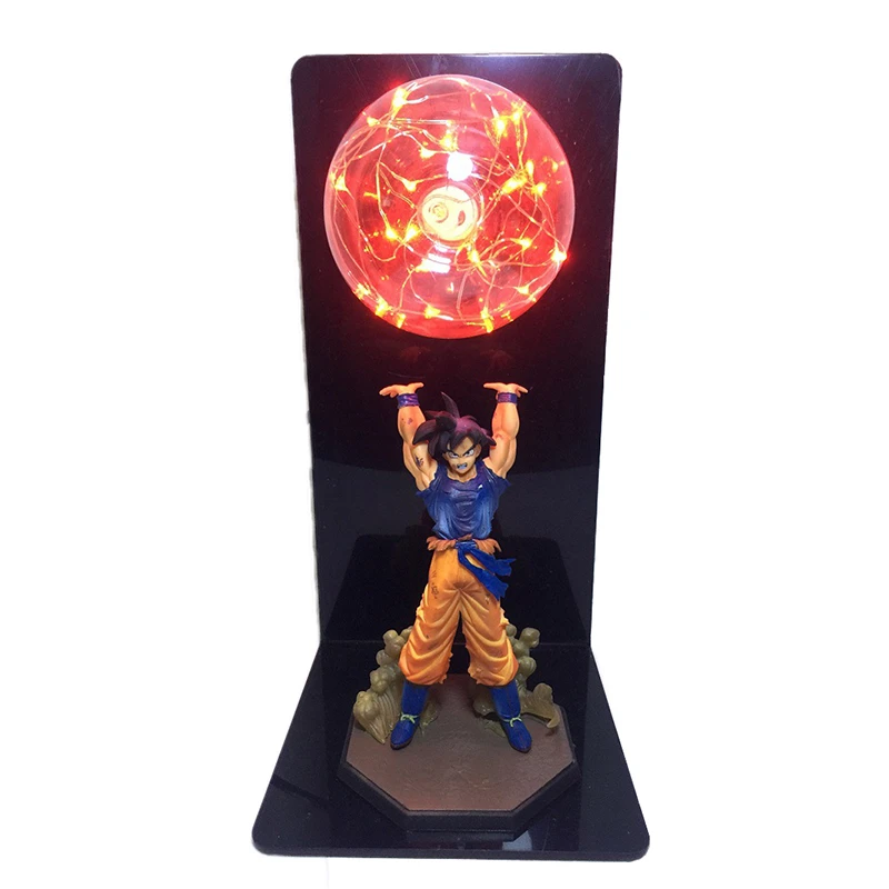 Новые Dragon Ball Гоку прочность бомбы Творческий Настольная светодиодный LED спальня Туалет декоративные освещение малыш праздничные подарки ночник