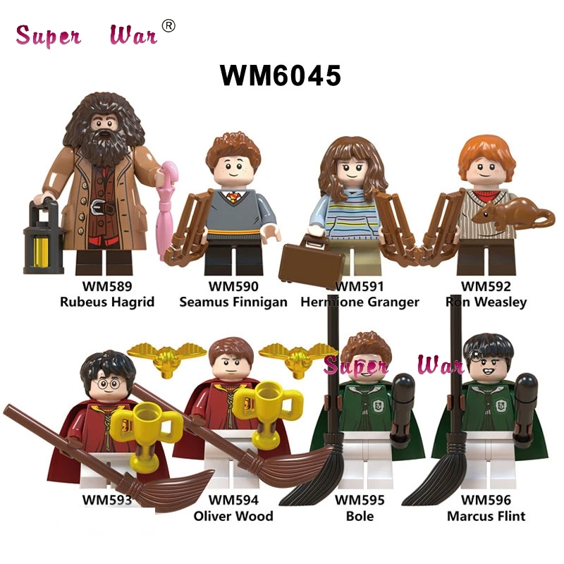 WM589-596 1 набор, Волшебная серия из фильма 4, Властелин колец, Игра престолов, строительные блоки, игрушки для детей - Цвет: WM589-596