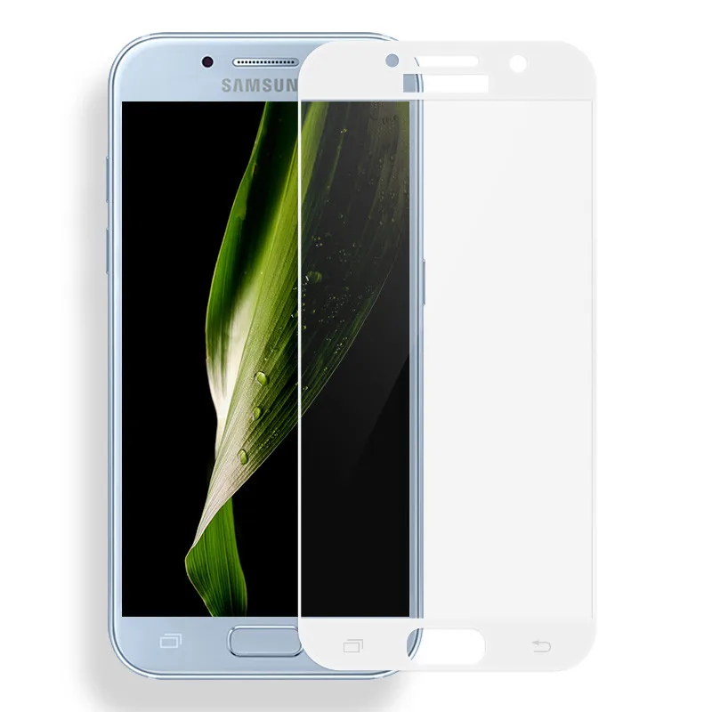 3D изогнутое полное покрытие закаленное стекло для Samsung Galaxy 2016 A3 A310 A5 A510 A7 A710
